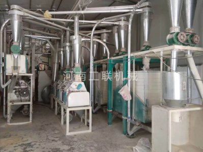 內蒙30噸落地平篩制粉